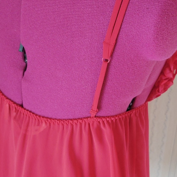 Victoria's Secret Red Adjustable Straps Nightie Set XS - Picture 5 of 12